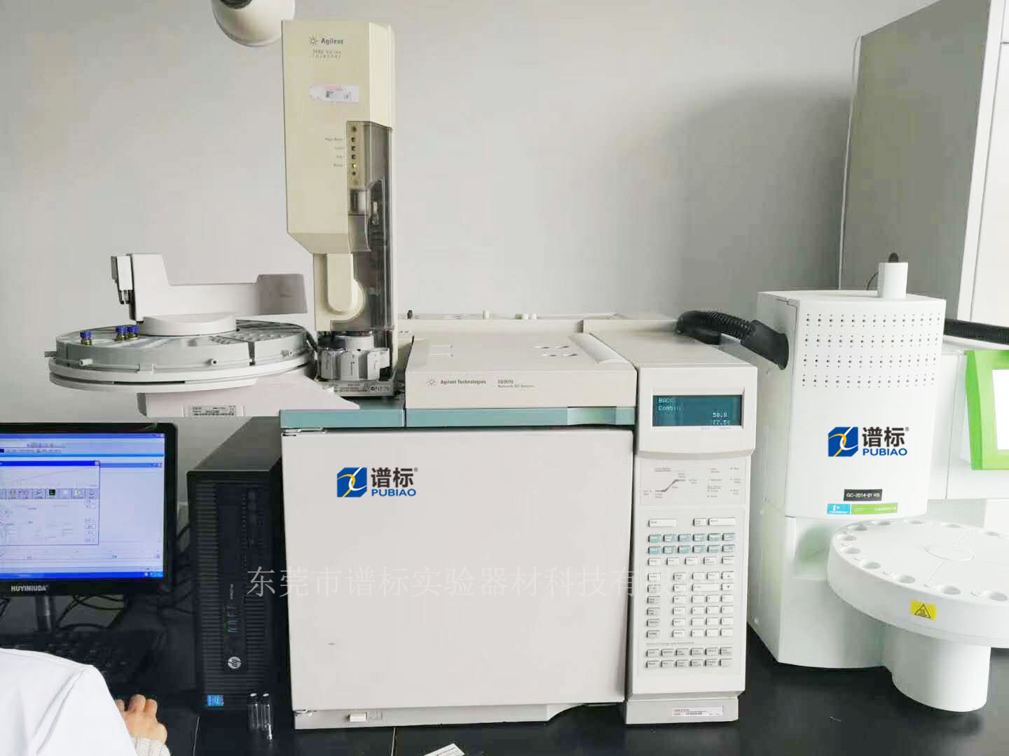 8月6日，寧夏某大型檢測集團(tuán)購買我司安捷倫氣相色譜（GC）6890N＋FID＋ECD＋7689盤塔