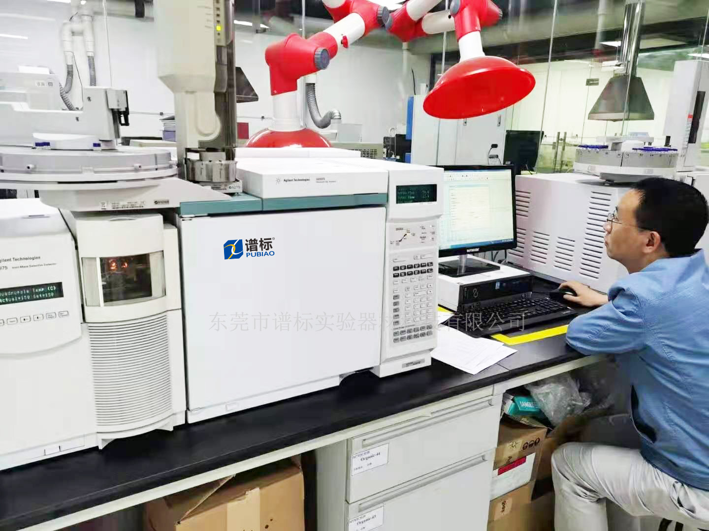 東莞租賃案例：氣質聯(lián)用儀 GCMS ?6890N-5975 安裝調試后運行正常